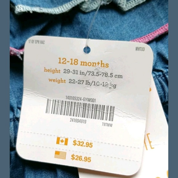 Gymboree Baby Girl Top Embroider Fruit Pineapple - Picture 5 of 6